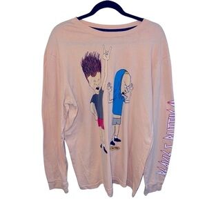 Beavis and Butt-Head Graphic XL Long Sleeve Shirt